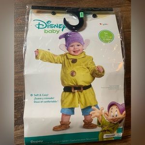 Disney Baby 12-18 Months Snow White Dopey Infant Costume Seven Dwarf Outfit